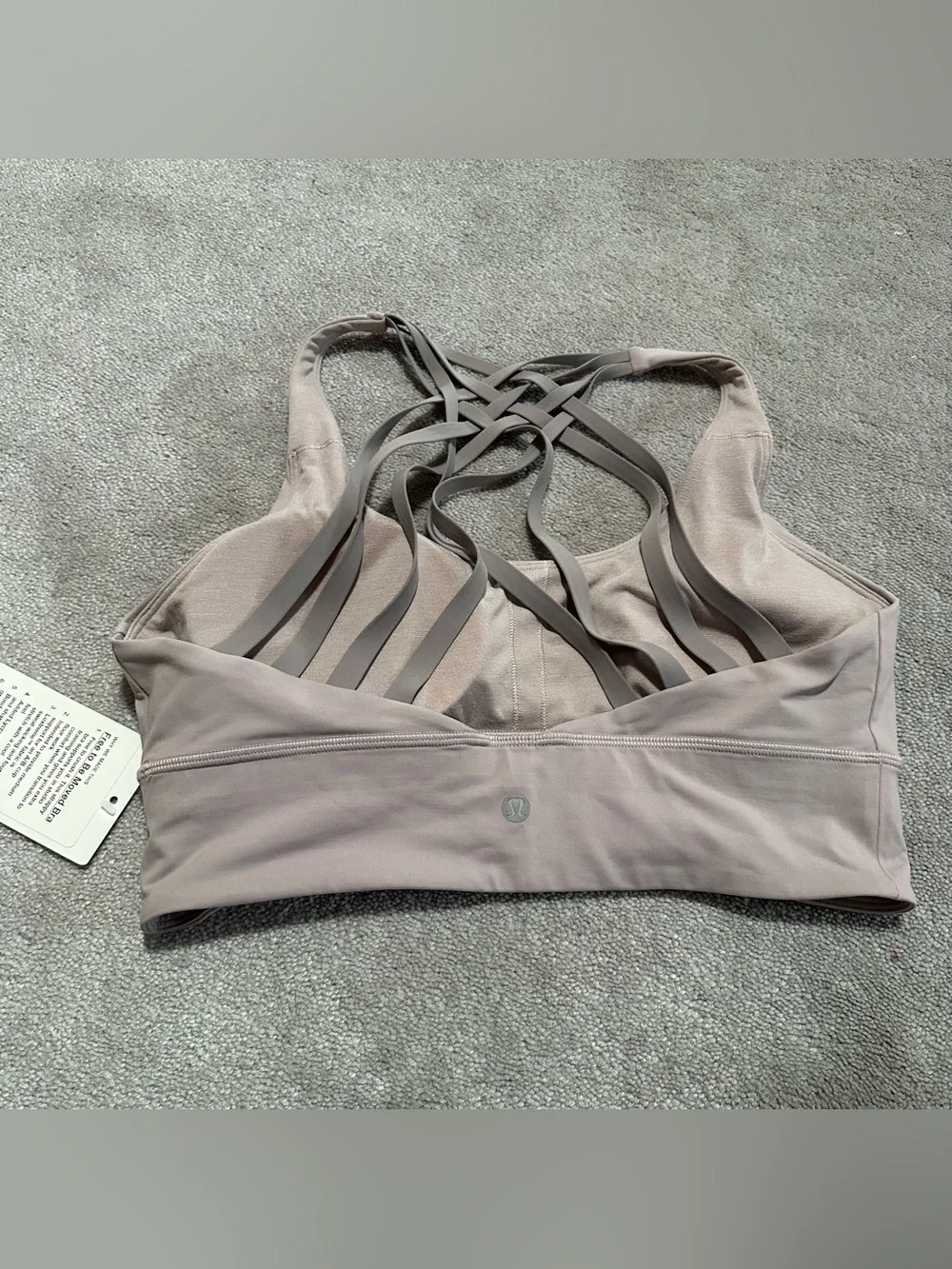 Lululemon Free To Be Moved Bra - PWMV/DKCH SZ 10